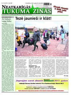 Neatkarīgās Tukuma Ziņas 2016.12.29