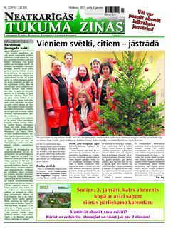 Neatkarīgās Tukuma Ziņas 2017.01.03