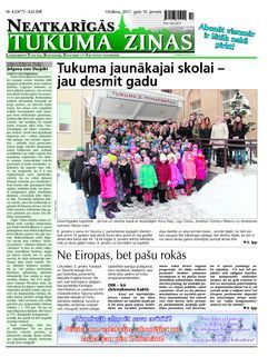Neatkarīgās Tukuma Ziņas 2017.01.10