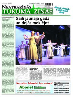 Neatkarīgās Tukuma Ziņas 2017.01.24