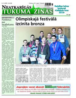 Neatkarīgās Tukuma Ziņas 2017.02.07