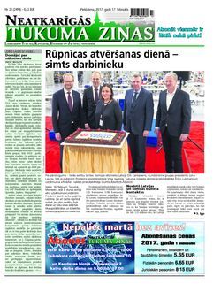 Neatkarīgās Tukuma Ziņas 2017.02.17