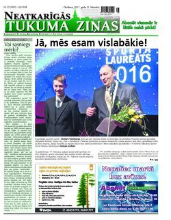 Neatkarīgās Tukuma Ziņas 2017.02.21