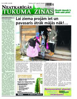 Neatkarīgās Tukuma Ziņas 2017.02.28
