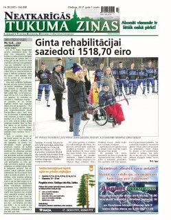 Neatkarīgās Tukuma Ziņas 2017.03.07