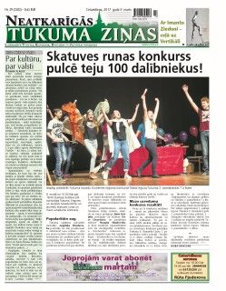 Neatkarīgās Tukuma Ziņas 2017.03.09