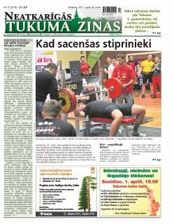 Neatkarīgās Tukuma Ziņas 2017.03.28