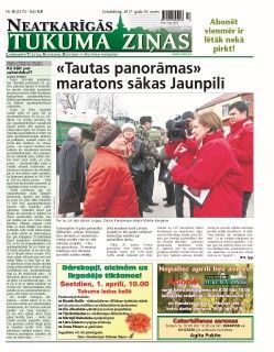 Neatkarīgās Tukuma Ziņas 2017.03.30