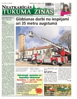 Neatkarīgās Tukuma Ziņas 2017.03.31