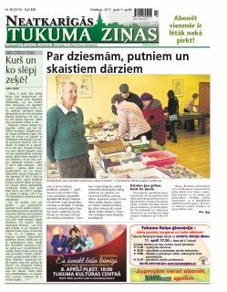 Neatkarīgās Tukuma Ziņas 2017.04.04