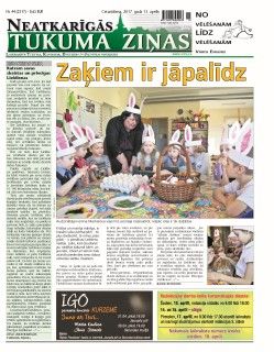 Neatkarīgās Tukuma Ziņas 2017.04.13