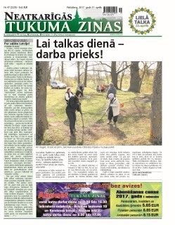 Neatkarīgās Tukuma Ziņas 2017.04.21
