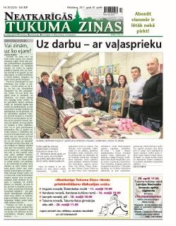 Neatkarīgās Tukuma Ziņas 2017.04.28