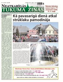 Neatkarīgās Tukuma Ziņas 2017.05.02