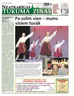Neatkarīgās Tukuma Ziņas 2017.05.11