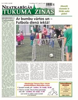 Neatkarīgās Tukuma Ziņas 2017.05.18