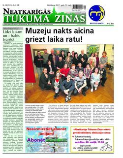 Neatkarīgās Tukuma Ziņas 2017.05.19