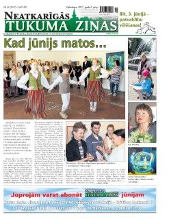 Neatkarīgās Tukuma Ziņas 2017.06.02
