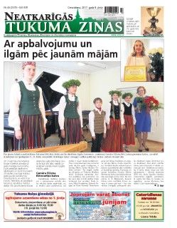 Neatkarīgās Tukuma Ziņas 2017.06.08