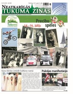 Neatkarīgās Tukuma Ziņas 2017.07.14