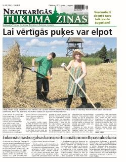 Neatkarīgās Tukuma Ziņas 2017.08.01