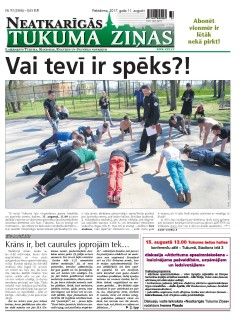 Neatkarīgās Tukuma Ziņas 2017.08.11