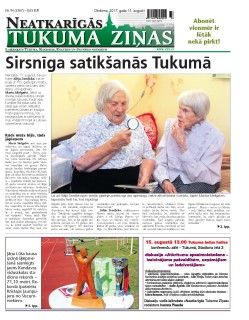 Neatkarīgās Tukuma Ziņas 2017.08.15