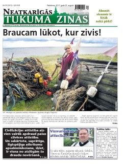 Neatkarīgās Tukuma Ziņas 2017.08.25
