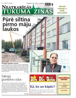 Neatkarīgās Tukuma Ziņas 2017.09.07