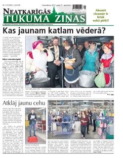 Neatkarīgās Tukuma Ziņas 2017.09.21