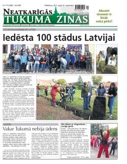 Neatkarīgās Tukuma Ziņas 2017.09.22