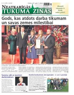 Neatkarīgās Tukuma Ziņas 2017.10.17