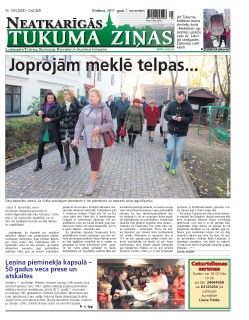 Neatkarīgās Tukuma Ziņas 2017.11.09