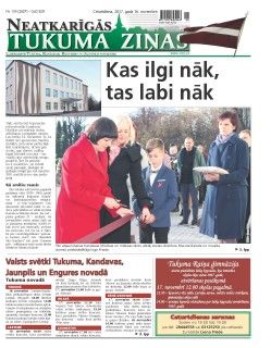 Neatkarīgās Tukuma Ziņas 2017.11.16