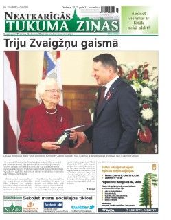 Neatkarīgās Tukuma Ziņas 2017.11.21