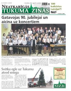 Neatkarīgās Tukuma Ziņas 2017.11.30