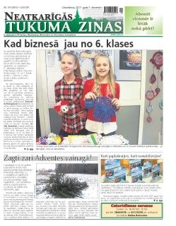 Neatkarīgās Tukuma Ziņas 2017.12.07