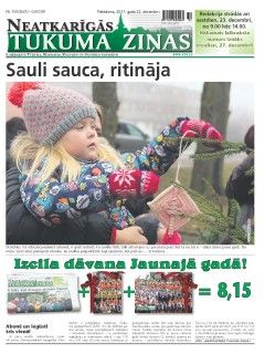 Neatkarīgās Tukuma Ziņas 2017.12.22