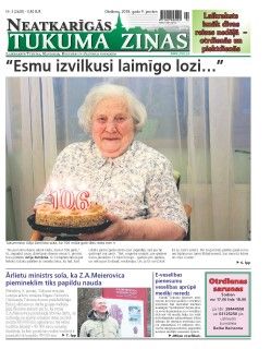 Neatkarīgās Tukuma Ziņas 2018.01.09