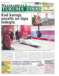 Neatkarīgās Tukuma Ziņas 2018.02.09