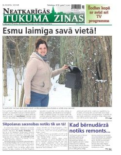 Neatkarīgās Tukuma Ziņas 2018.03.09