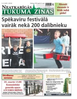 Neatkarīgās Tukuma Ziņas 2018.03.20