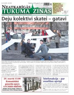 Neatkarīgās Tukuma Ziņas 2018.03.23