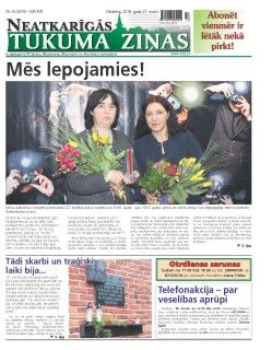 Neatkarīgās Tukuma Ziņas 2018.03.27
