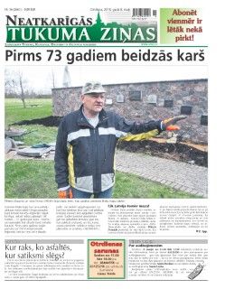 Neatkarīgās Tukuma Ziņas 2018.05.08