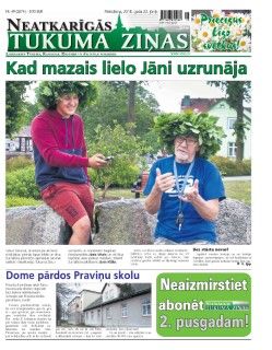 Neatkarīgās Tukuma Ziņas 2018.06.22