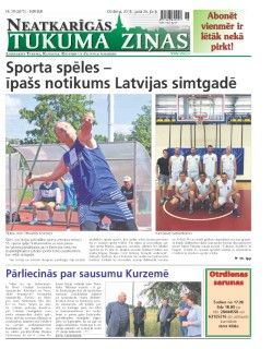Neatkarīgās Tukuma Ziņas 2018.06.26
