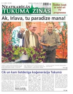 Neatkarīgās Tukuma Ziņas 2018.07.20