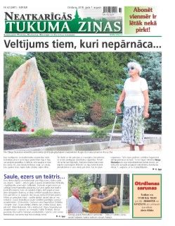 Neatkarīgās Tukuma Ziņas 2018.08.07