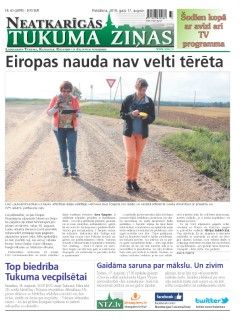 Neatkarīgās Tukuma Ziņas 2018.08.17